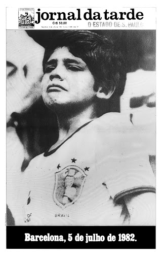 Capa do JT na derrota do Brasil