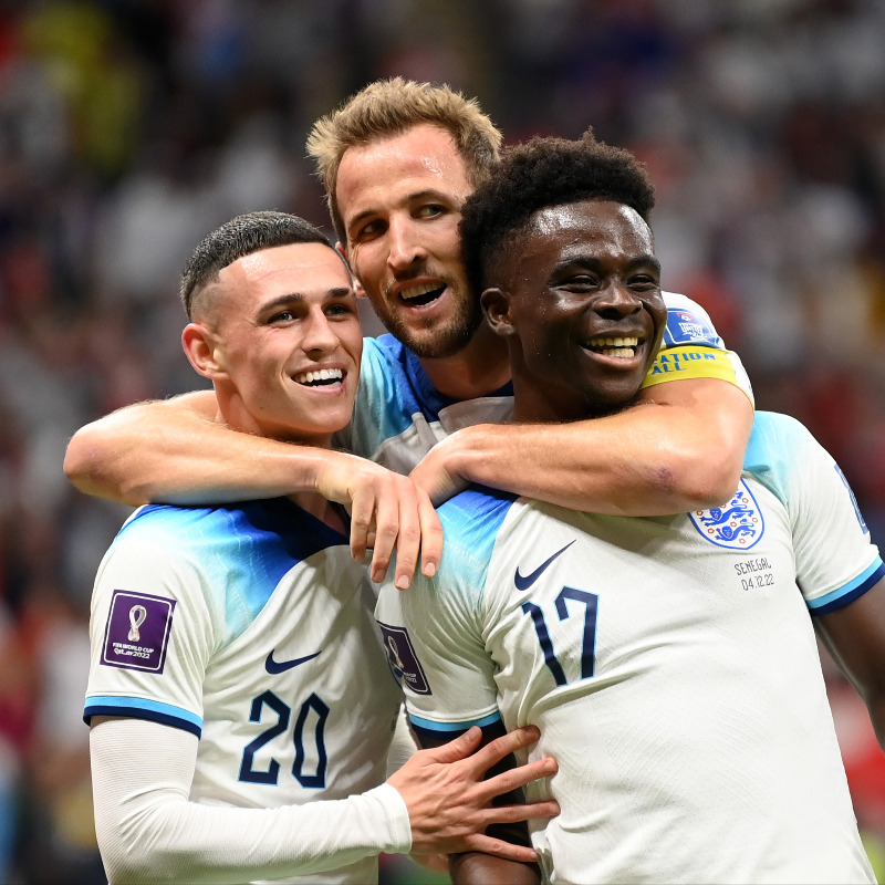 Inglaterra despacha Senegal e desafia França nas&nbsp;quartas