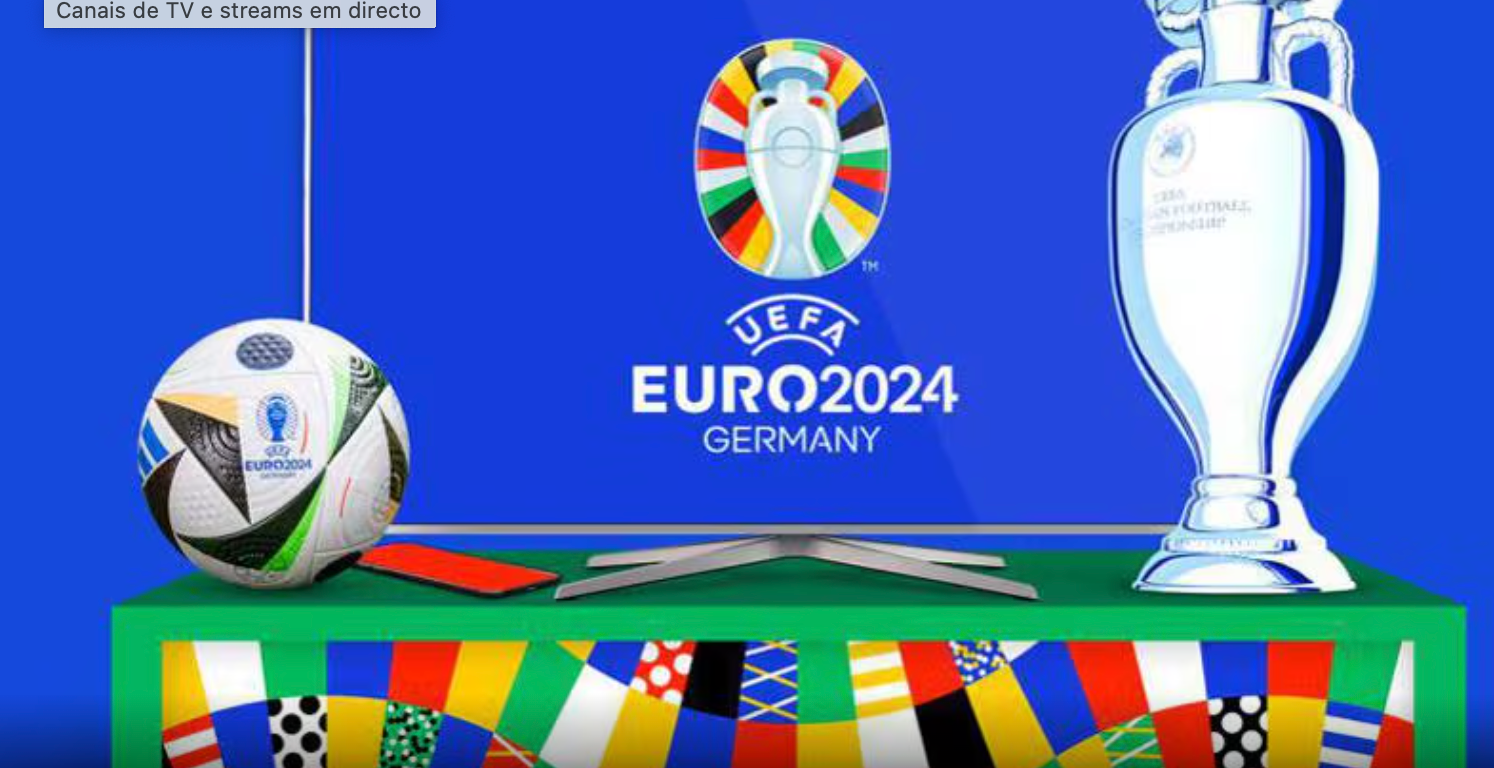 Euro 2024: programação TV