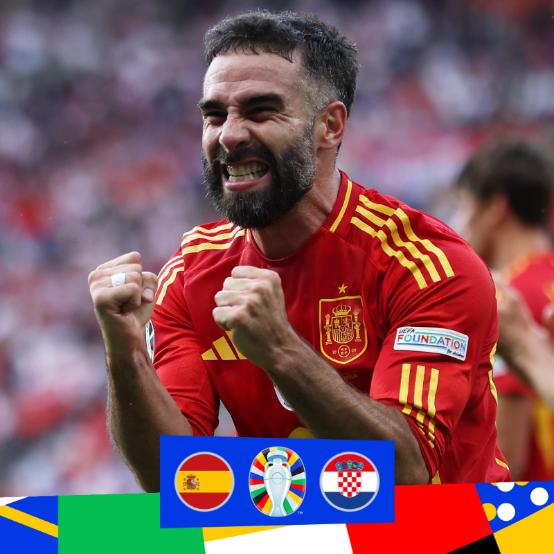 Espanha enquadra Croácia na estreia e apresenta suas credenciais na Euro&nbsp;2024