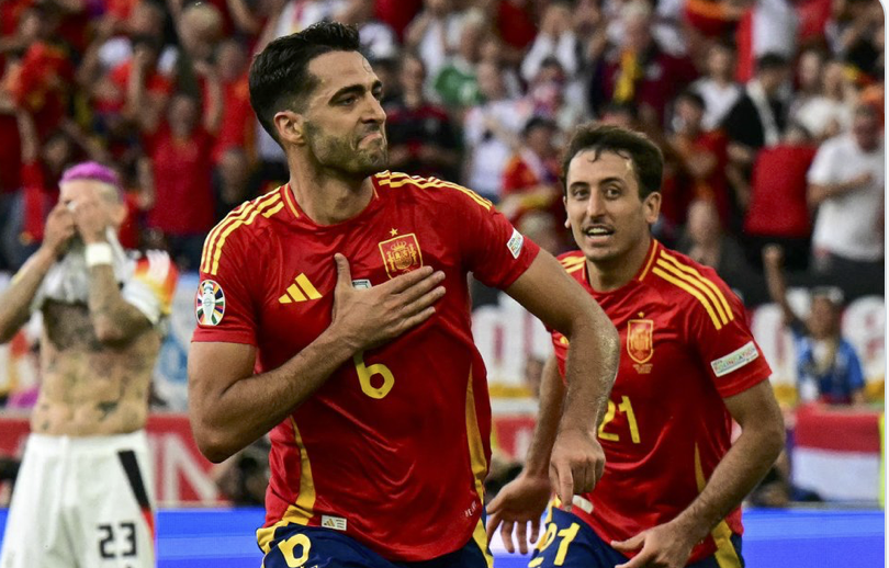 Merino leva Espanha ã semifinal da Euro