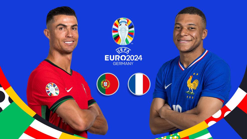 Euro 2024 na TV – sexta-feira: Portugal x França ou Cristiano x&nbsp;Mbappé