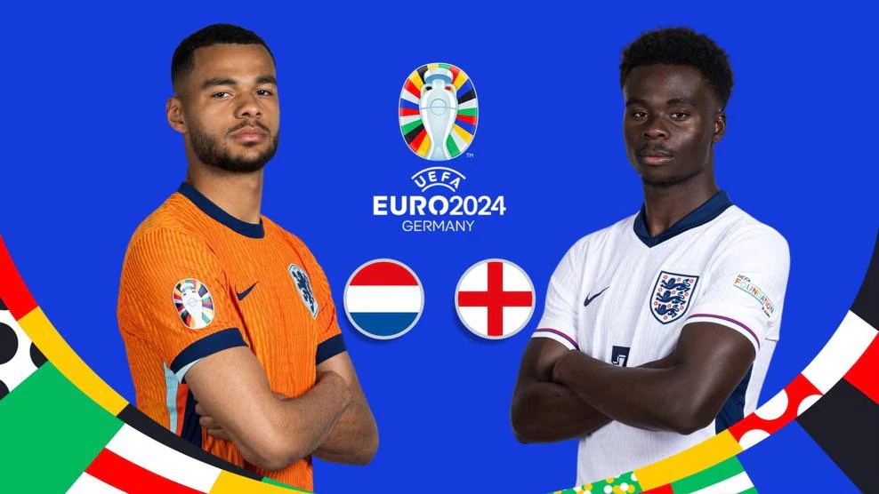 Euro 2024 na TV: Holanda vs Inglaterra, vencedor enfrenta Espanha na&nbsp;final