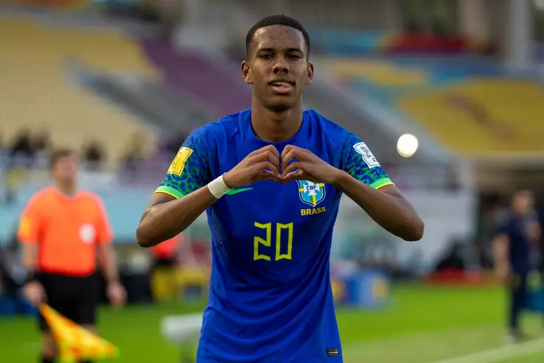 Estevão, 17 anos, é Novidade da Seleção Brasileira de Dorival&nbsp;Júnior