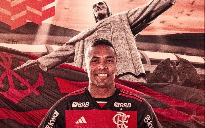 Alex Sandro, velho conhecido de Tite, agora no Flamengo