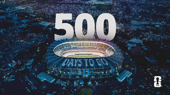 Copa do Mundo 2026: Faltam 500 dias