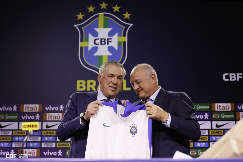 Vídeo | Entrevista Completa de Ancelotti na Convocação da Seleção&nbsp;Brasileira