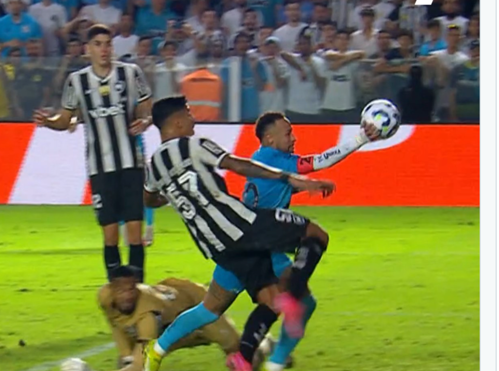 Neymar Deixa Santos na&nbsp;Mão