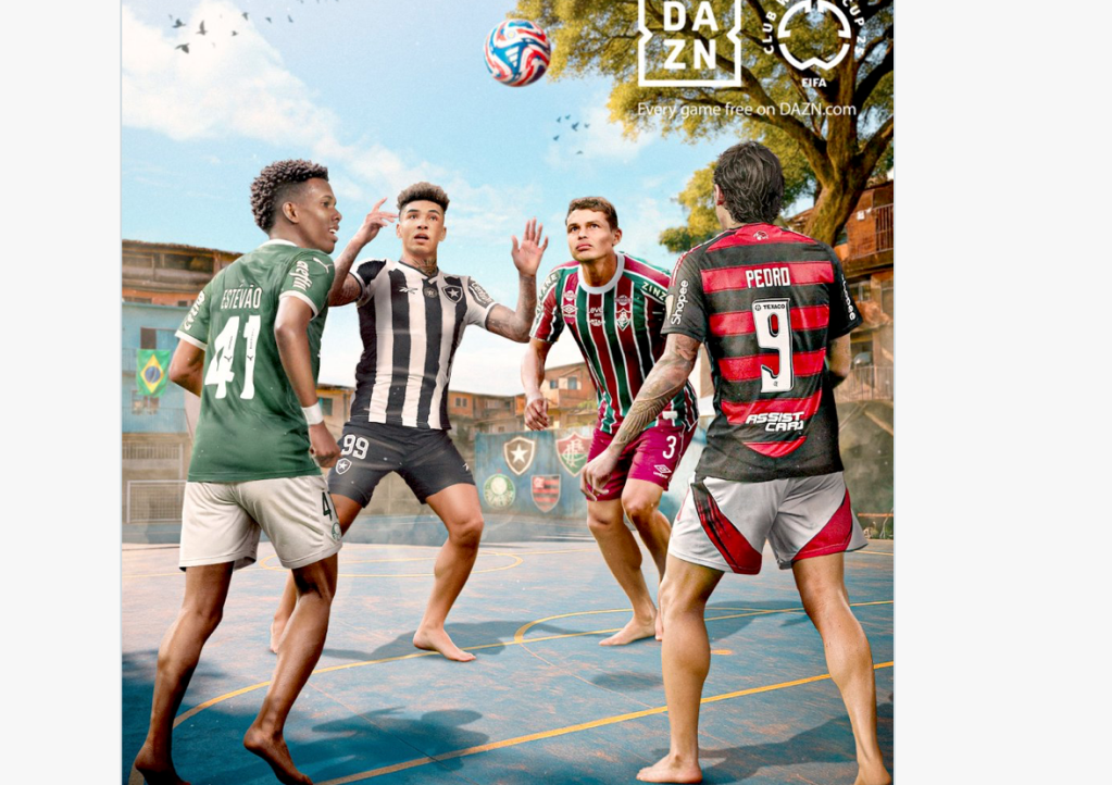 Grana de Palmeiras, Flamengo, Fluminense e Botafogo no Mundial de Clubes