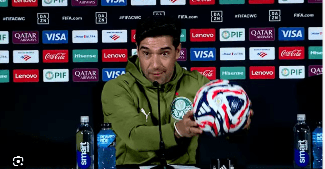 Abel Ferreira: Estevão não vai jogar sozinho, ninguém joga sozinho. Corremos uns pelos outros, perdemos um pelos outros e ganhamos uns pelos outros.