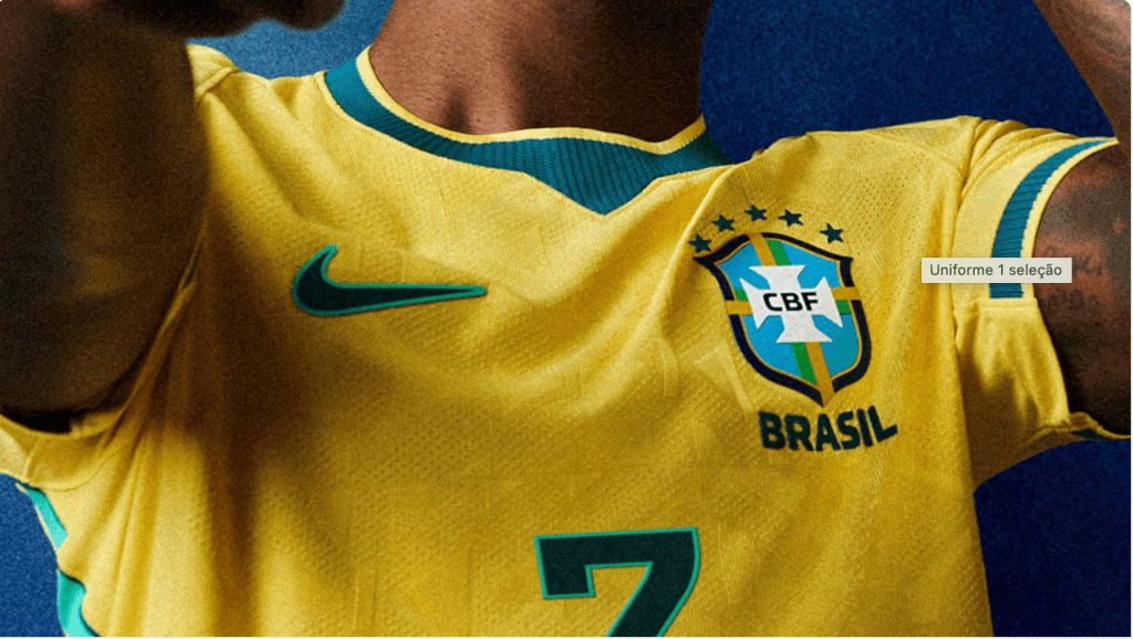 Nike Lança Camisa Amarela da Seleção Brasileira para Copa do Mundo&nbsp;2026