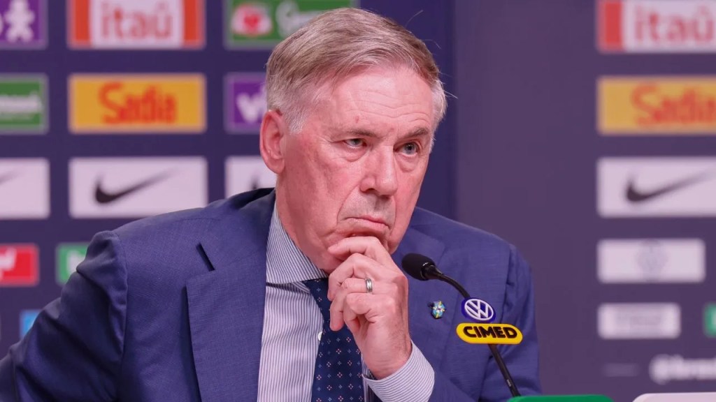 Vídeo | Entrevista de Ancelotti pós-jogo Brasil 3 a 1 Croácia