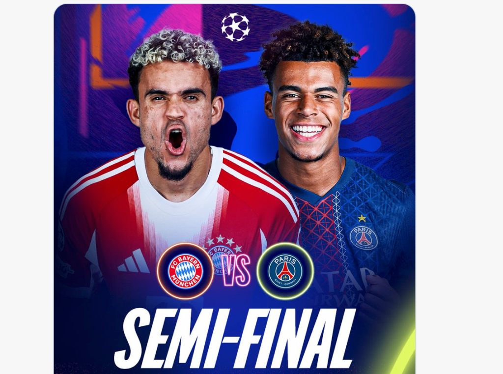 Onde Assistir ao Vivo: Bayern Munique x PSG valendo vaga à final da Champions&nbsp;League